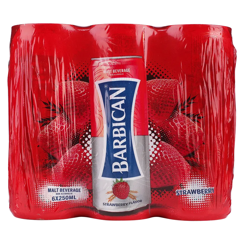 Barbican Strawberry Drink 6 Pcs 250 ml - view 5