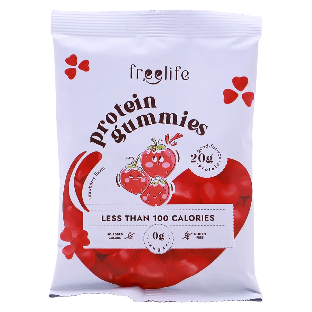 Free Life Protein Gummies Strawberry 32 gm - view 1