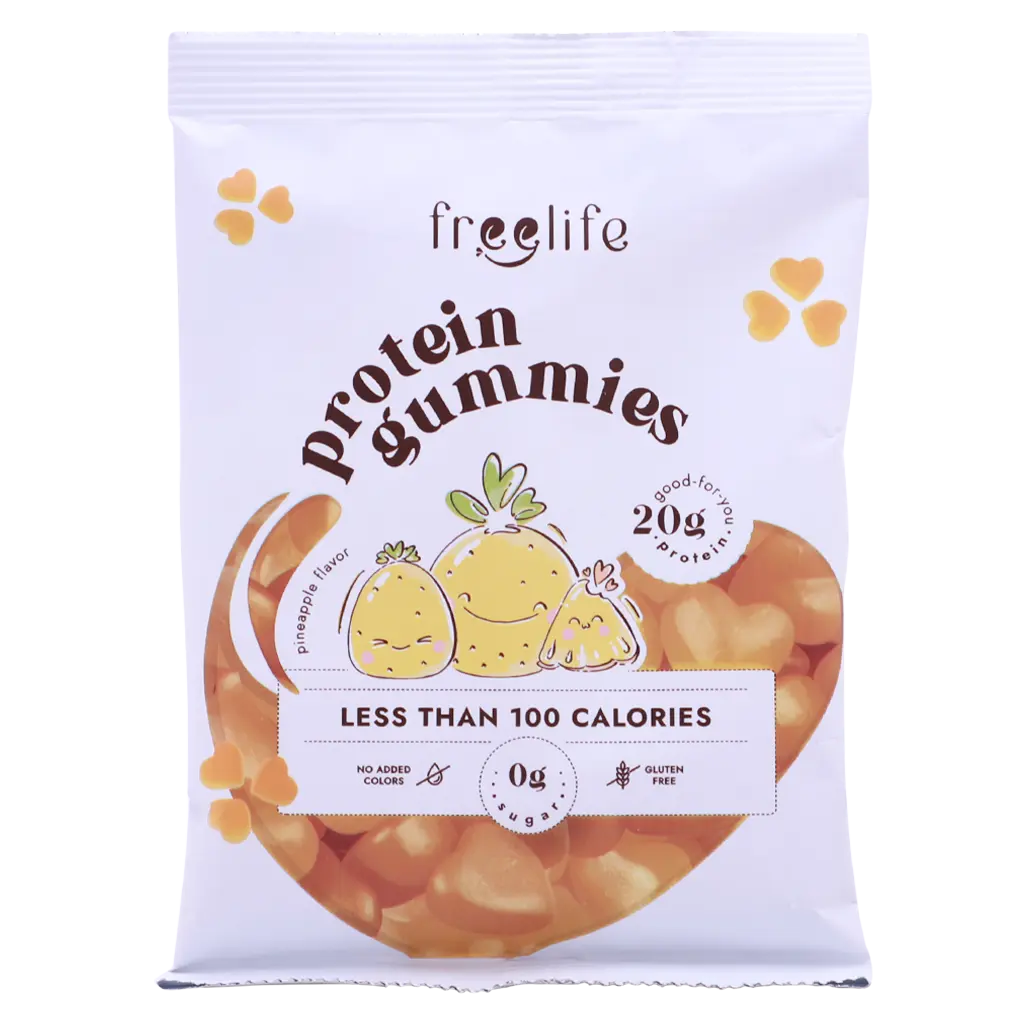 Free Life Protein Gummies Pineapple 32 gm - view 1