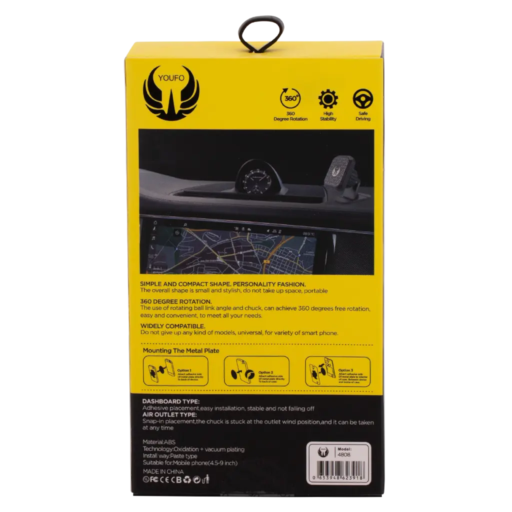 Youfo Magnetic Holder With Fixed Base For Mobile 2*1 - view 5