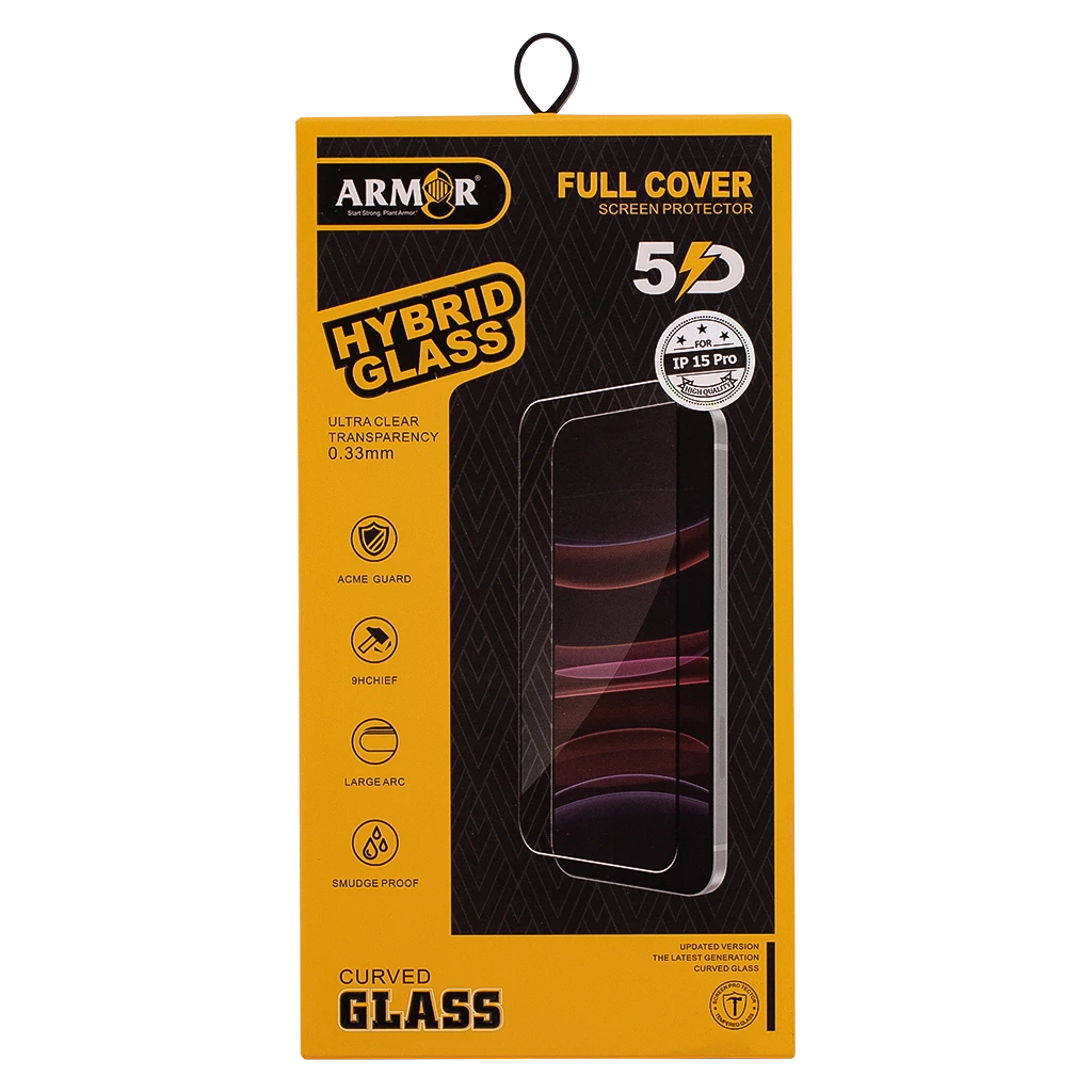Armar Protection Glass Resistant To The Effects Of Shocks And Scratches iPhone 15 Pro