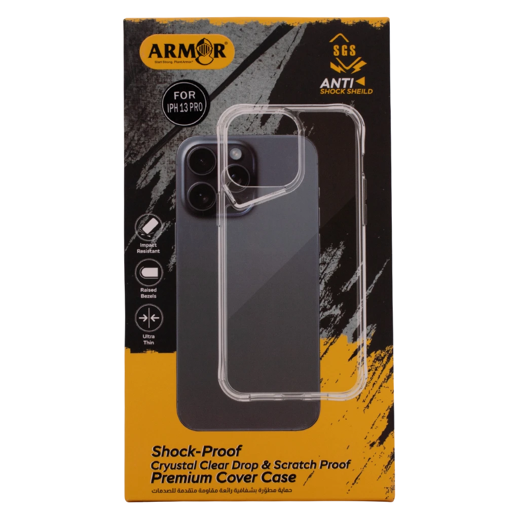 Armar Transparent Back Case Anti-Scratch iPhone 13 Pro