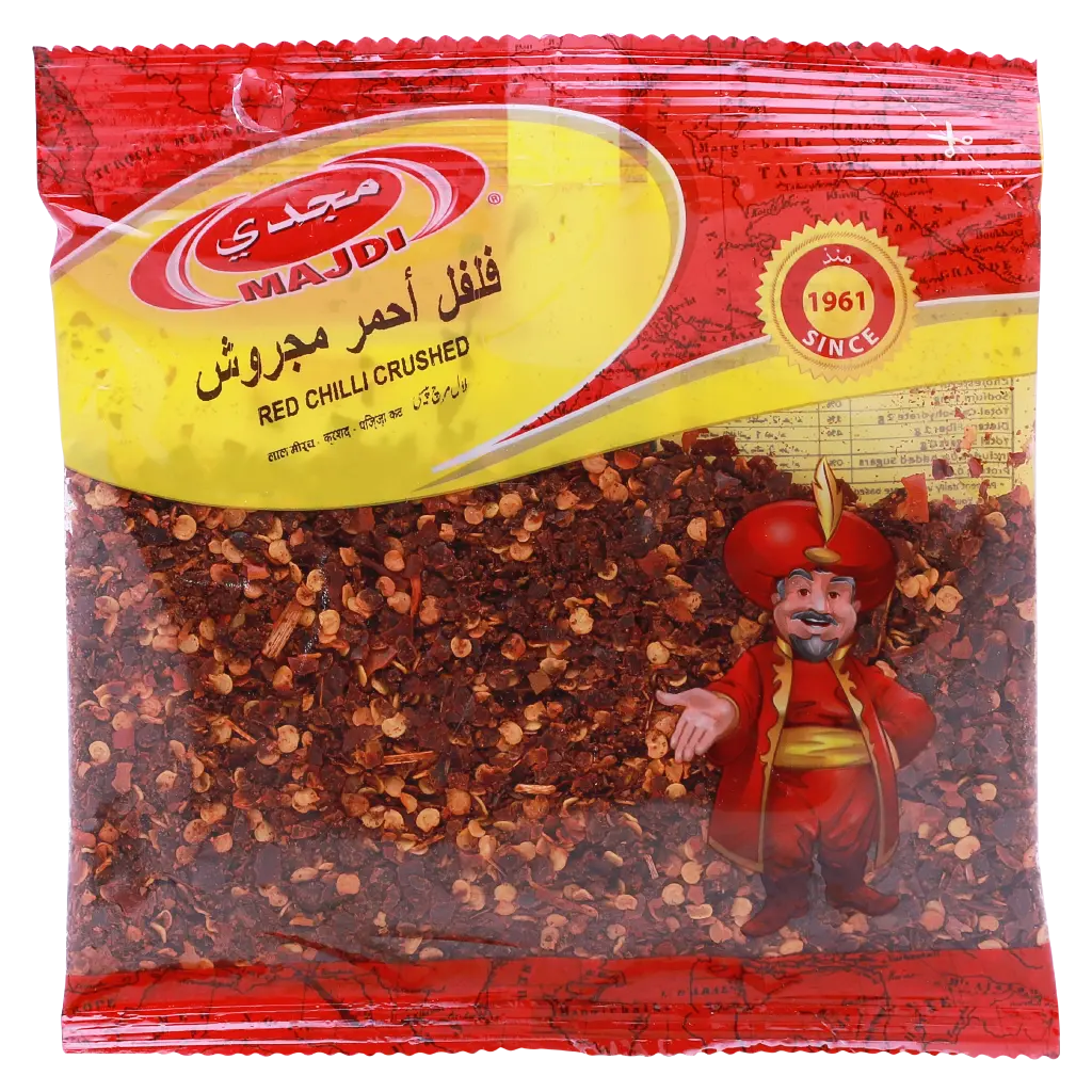 Majdi Red Chlli Cruched 60 gm - view 1