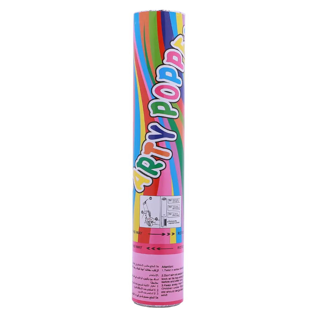 Party Popper Long Color Lines 30 Cm - view 3