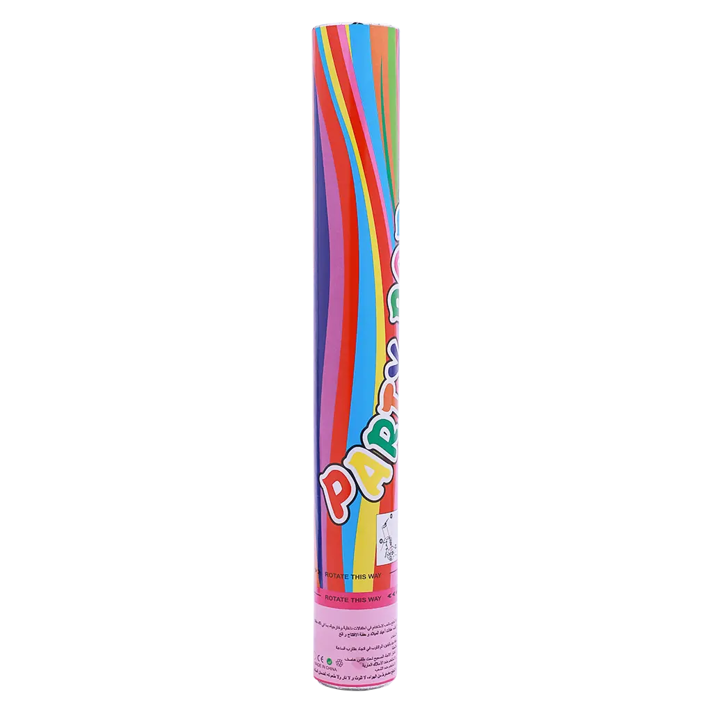 Party Popper Long Color Lines 40 cm - view 2