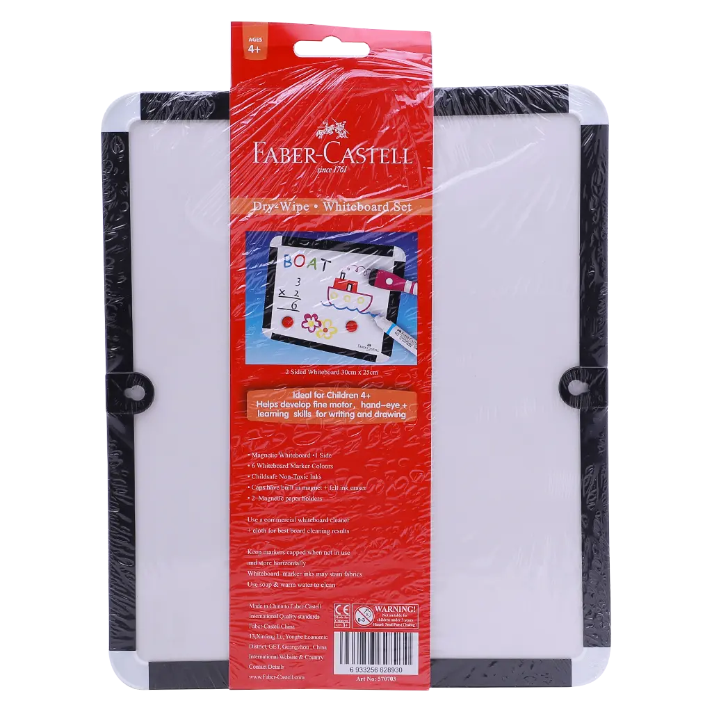 Faber Castell Whiteboard Magnet Set With Colors  26 cm width *31 cm height
 - view 2
