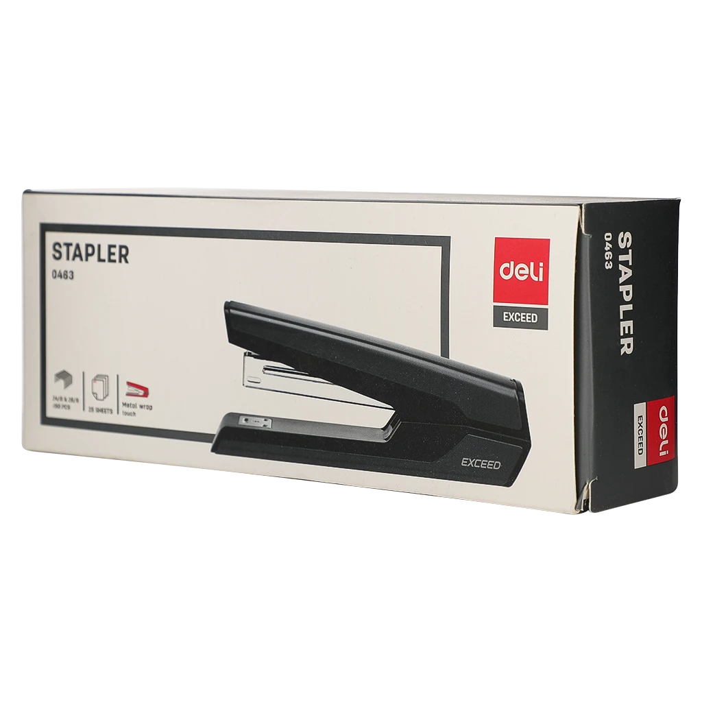 Deli Stapler 25Sheets Black