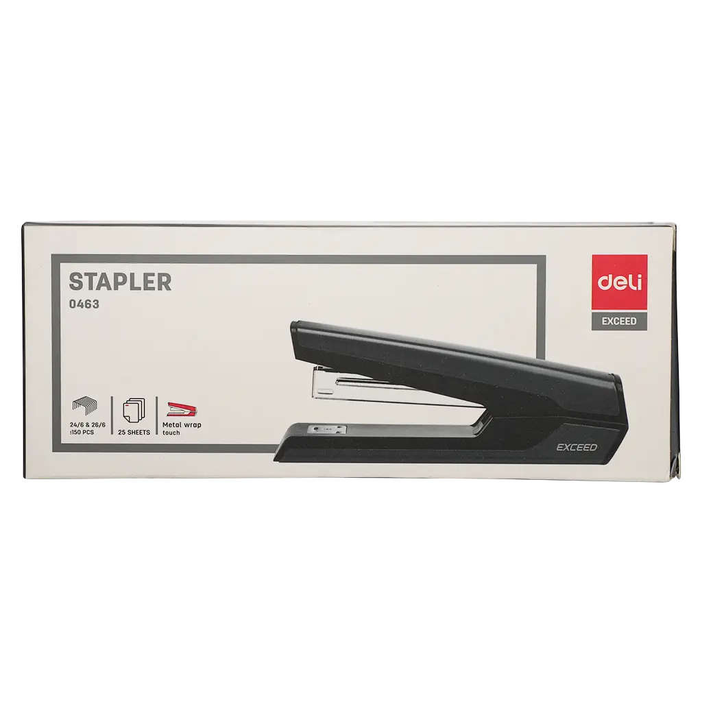 Deli Stapler 25Sheets Black - view 2