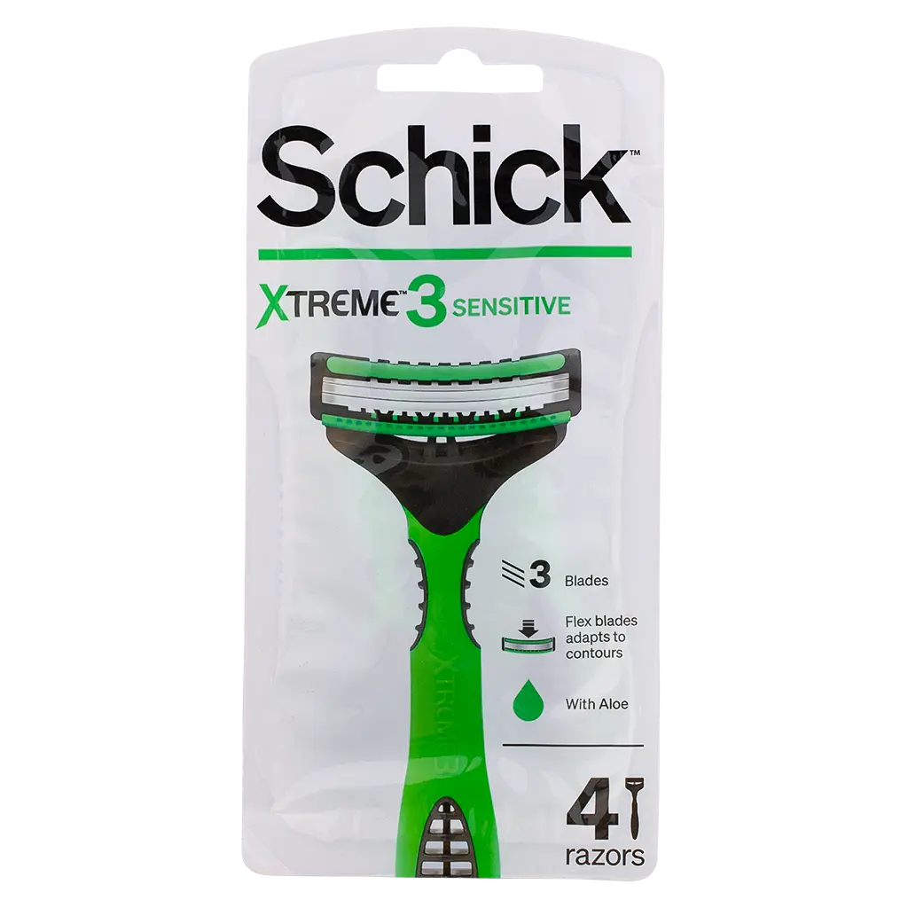 Schick Xtreme3 Sensitive  4PCS - view 3