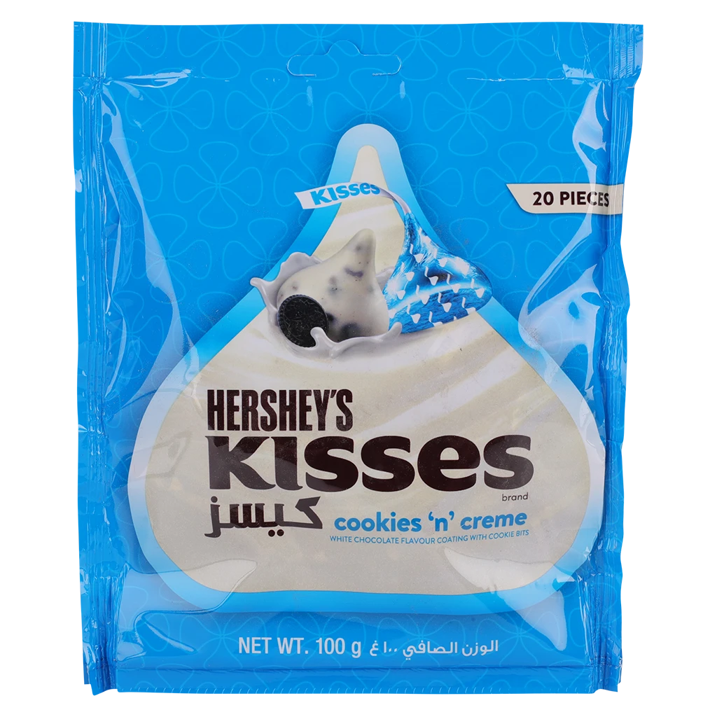 Hershey's Kisses Cookies And Cream 100G