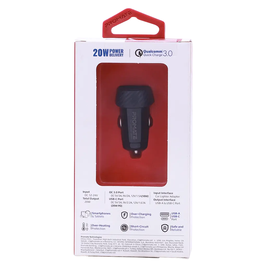 Promate Car Charger Mini 20W - view 2