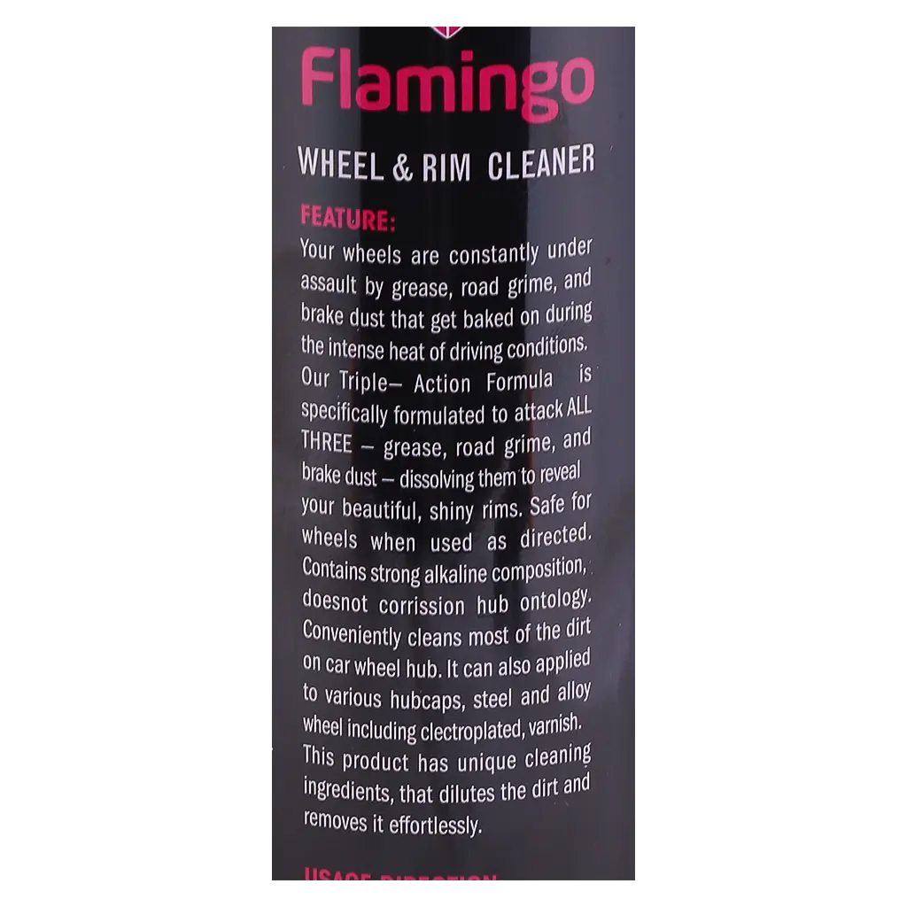 Flamingo Tyre Polish  - view 3