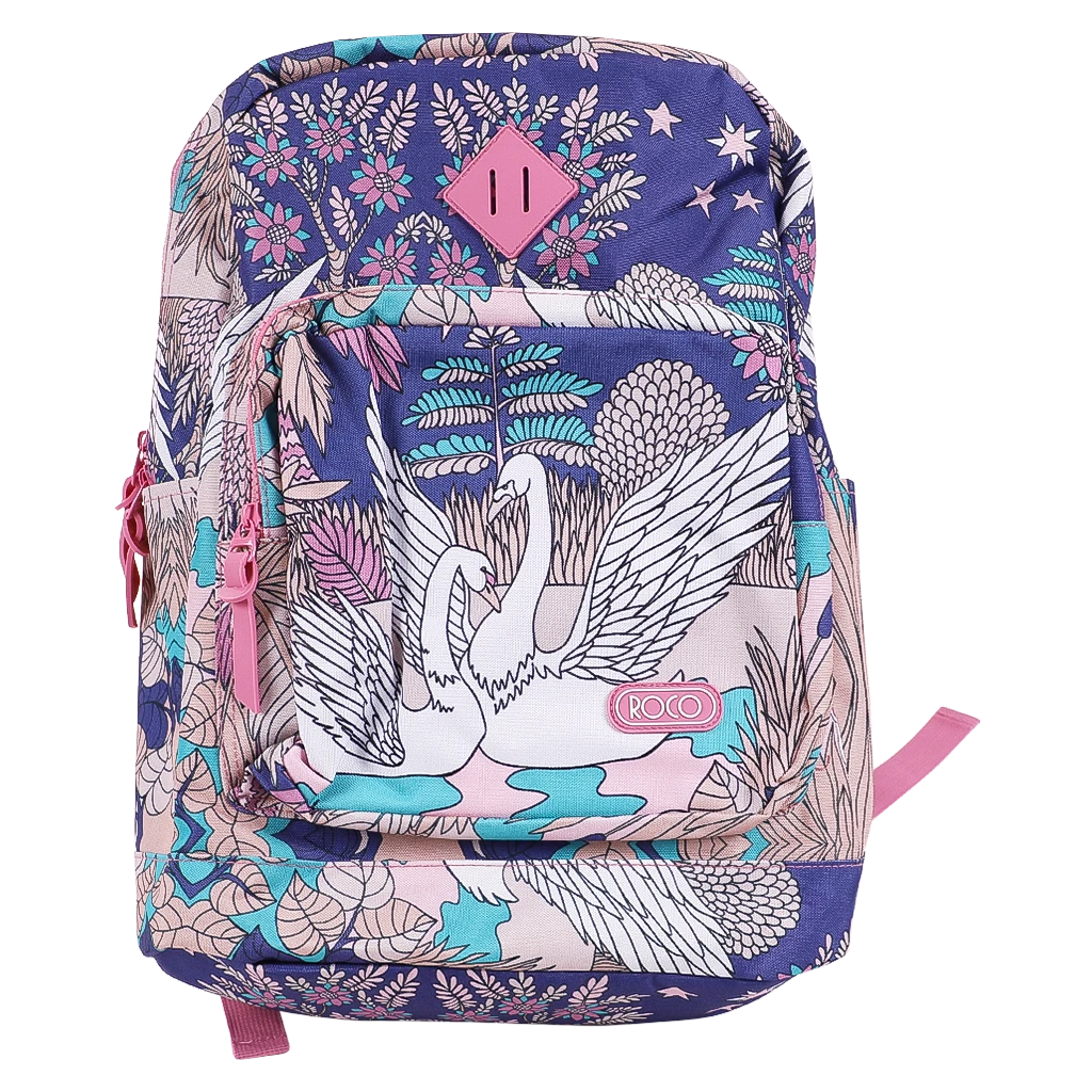 Roco Swan Backpack With Accessory - 30.5x44.5x17cm