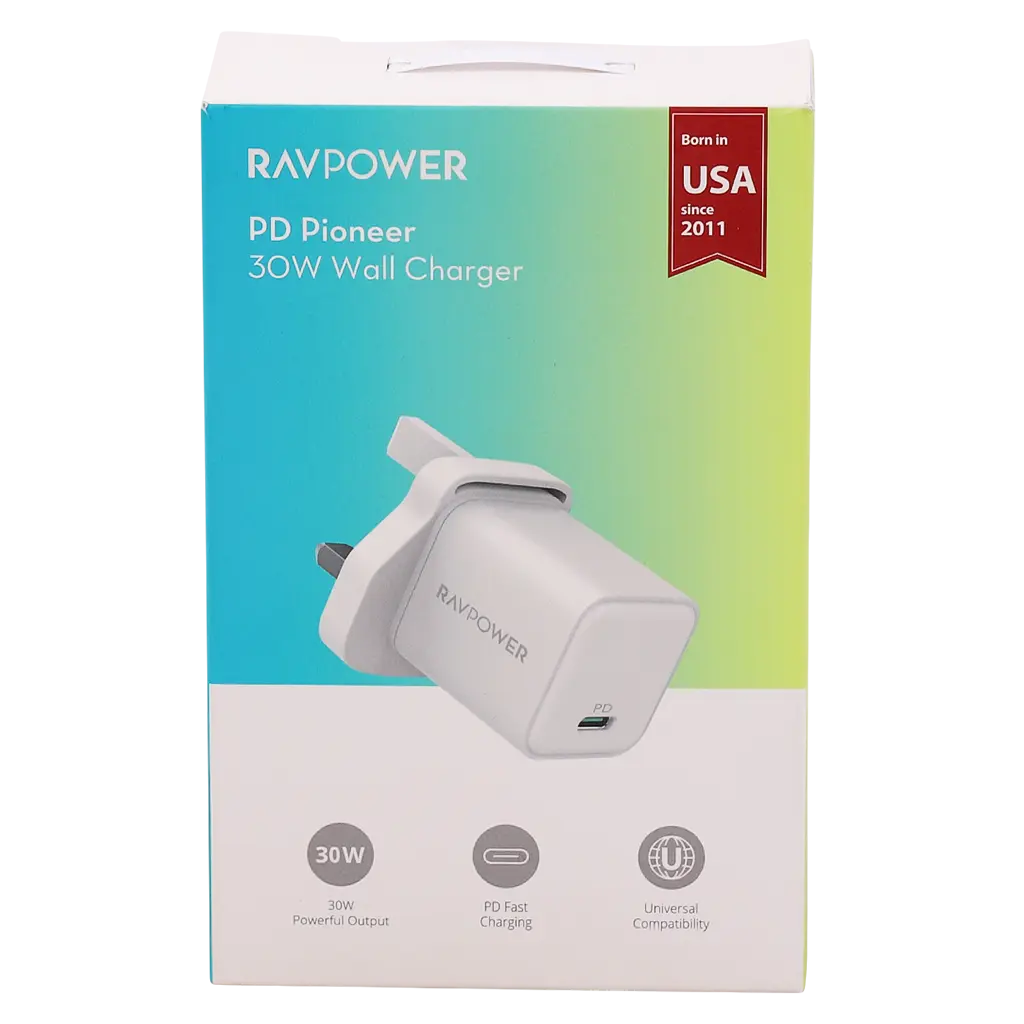 Ravpower Rp-Pc169 Pd 30W Wall Charger 1C White - view 3