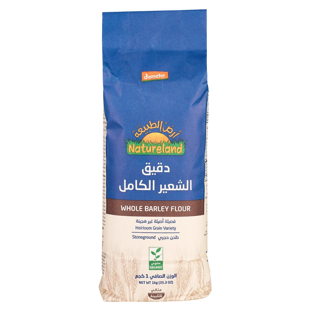 Natureland Whole Barley Flour 1 kg