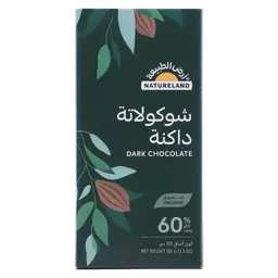 Natureland Dark Chocolate Organic 100 gm