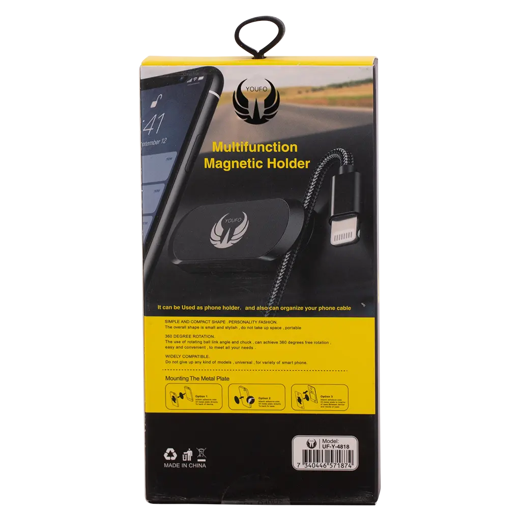 Youfo Magnetic Ruler Holder with Cable Organizer - view 4