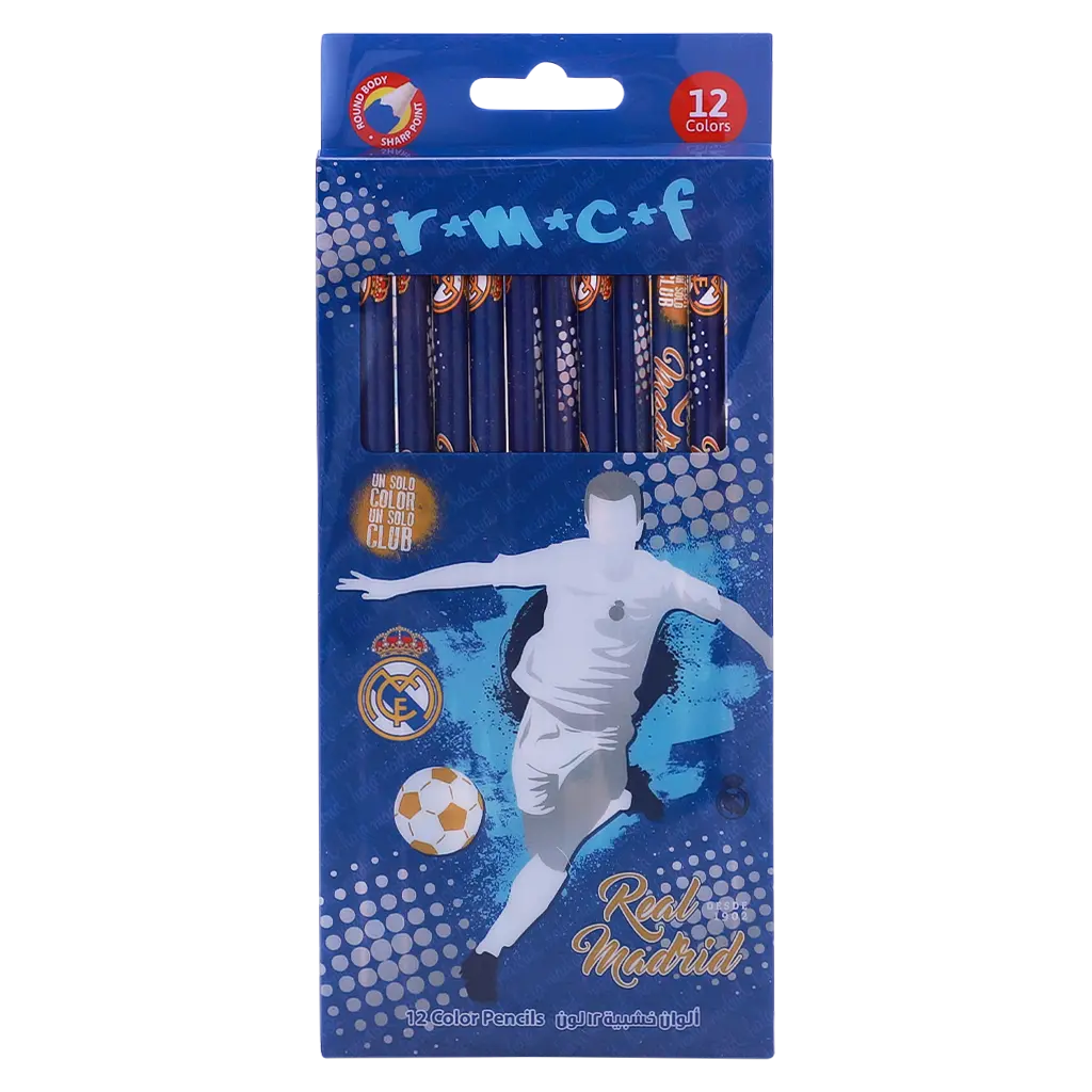 Real Madrid Color Pencils 12 Color - view 1