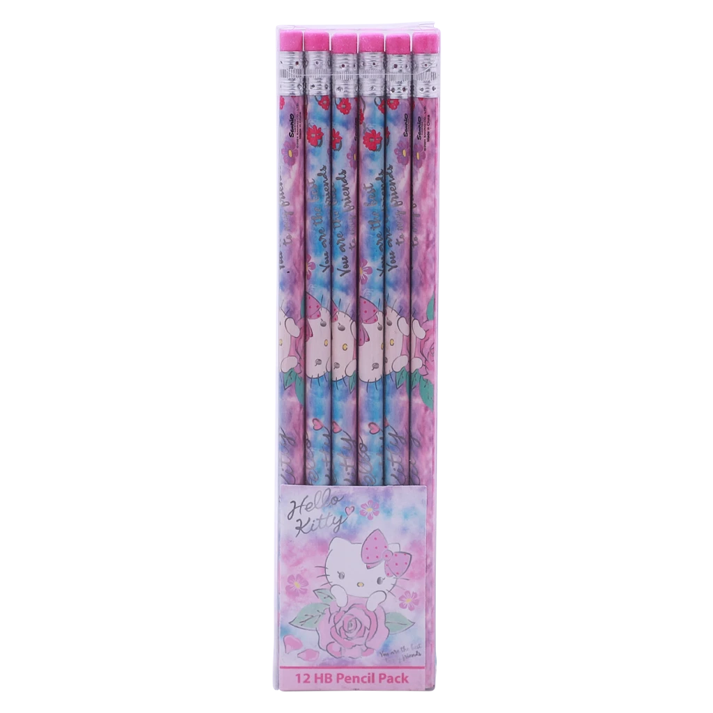 Hello Kitty Hb Pencils 12 pcs