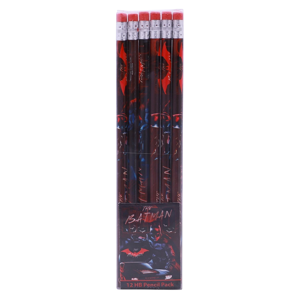 Batman Hb Pencils Pack 12 pcs