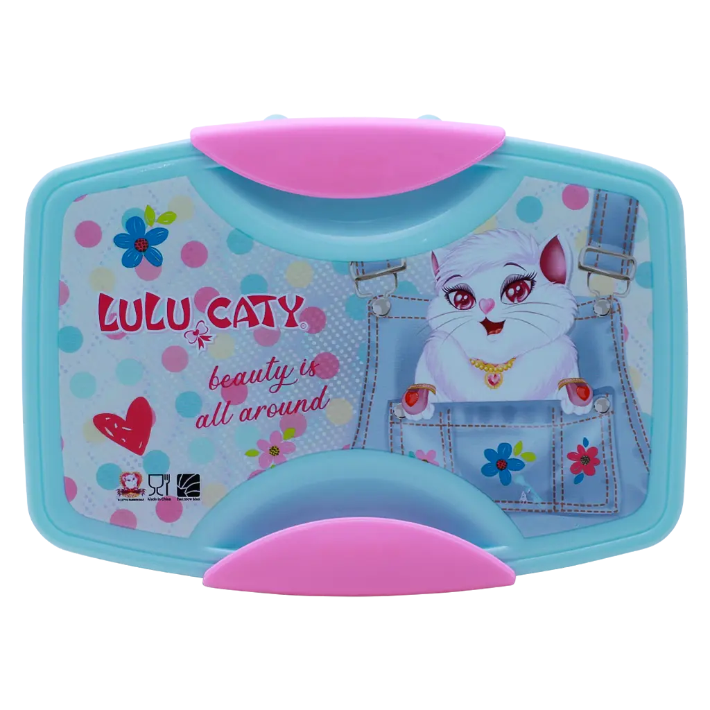 Lulu Caty Lunch Box With Fork and Spoon - view 5
