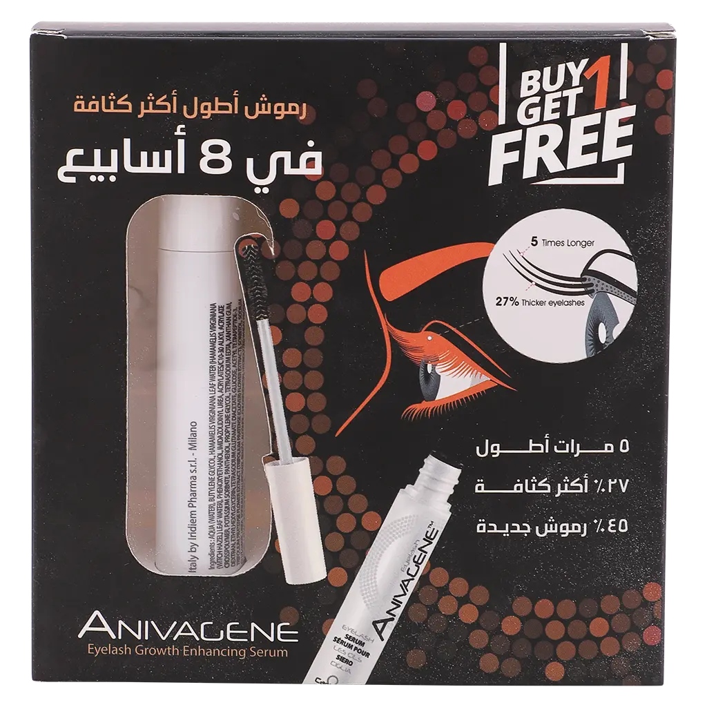 Anivagene Eye Lashes Serum to Fortifying Lashed Duo 1+1 Kit - view 2