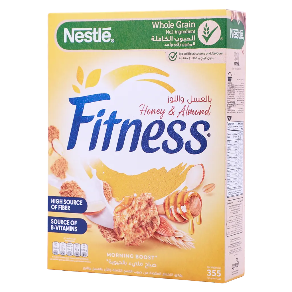 Fitness Honey And Almonds Breakfast Cereal 355 gm - view 1