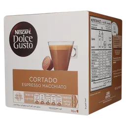 Nescafe Dolcegusto Espresso Machiato Cortado Coffee 16 Capsules