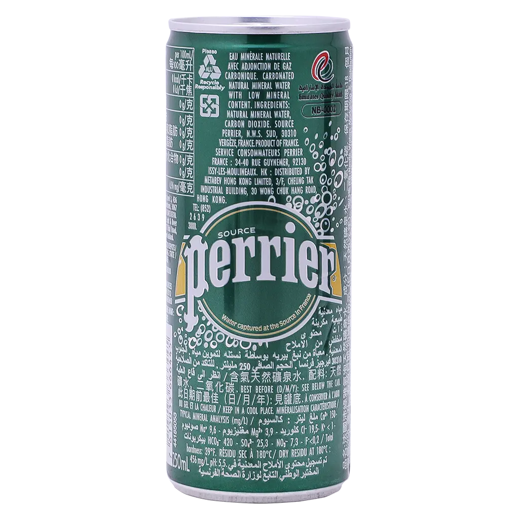 Perrier Sparkling Water 250 ml - view 2