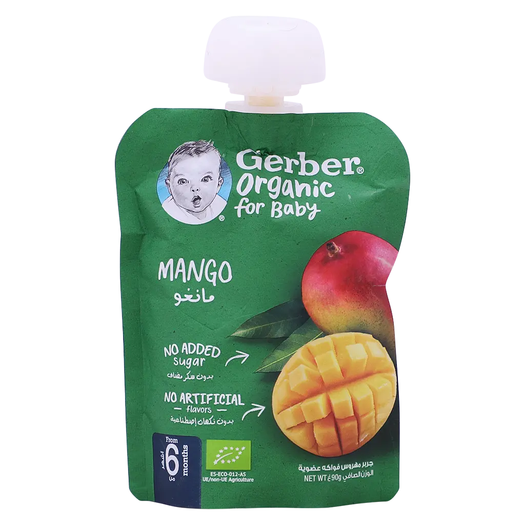 Gerber Organic Mango From 6 Months 90 gm - view 1
