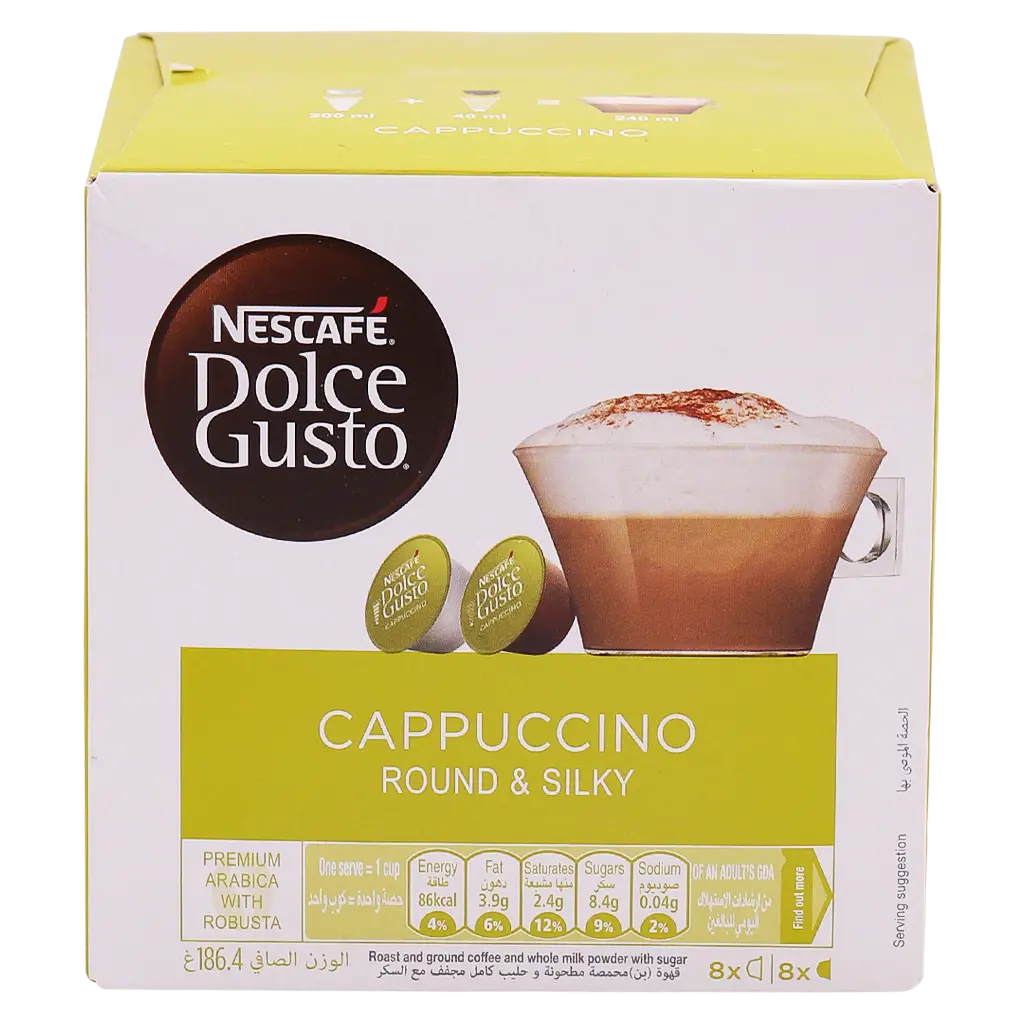 Nescafe Dolce Gusto Cappuccino 16 Capsules - view 2