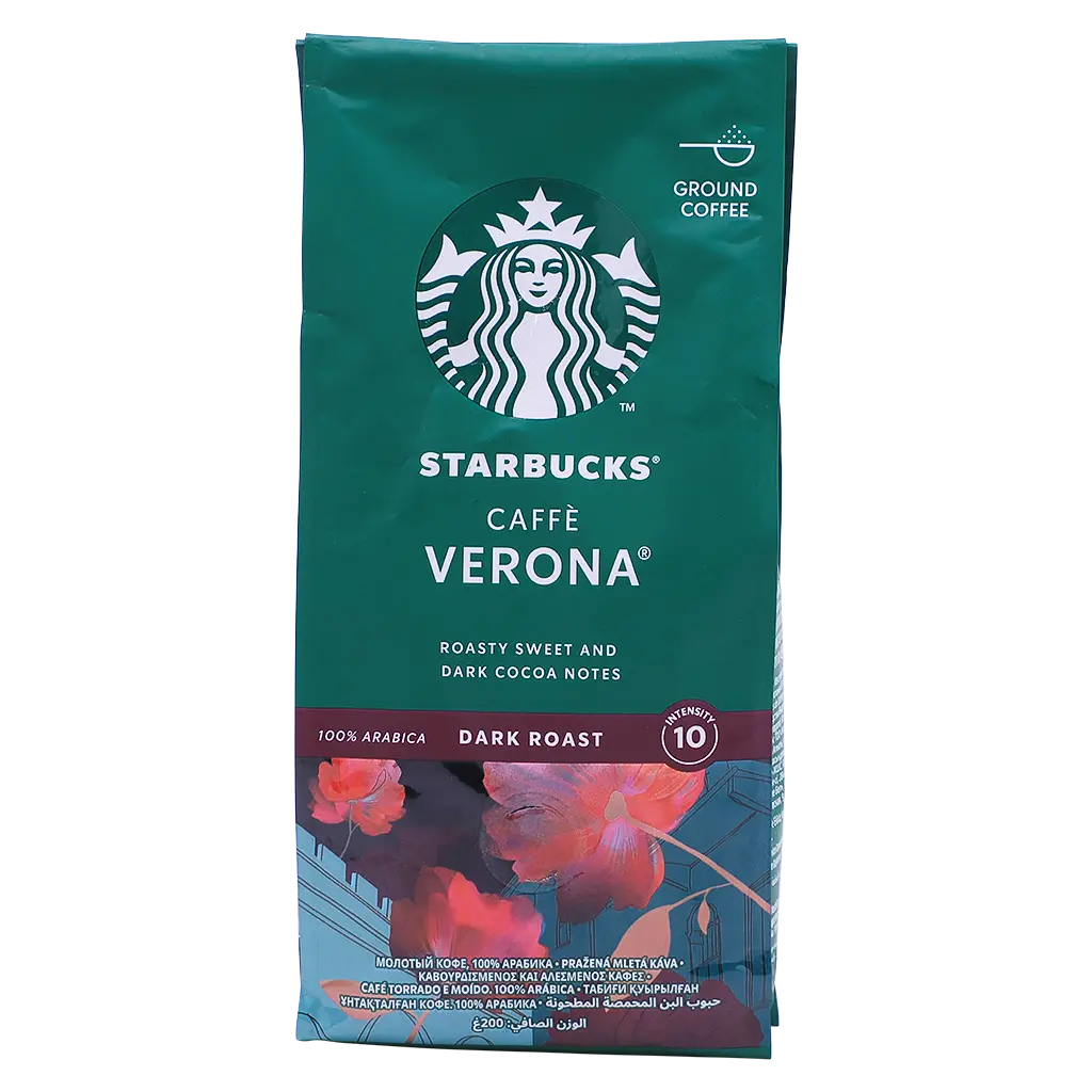 Starbucks Dark Caffe Verona Café Moulu 200 gm - view 2
