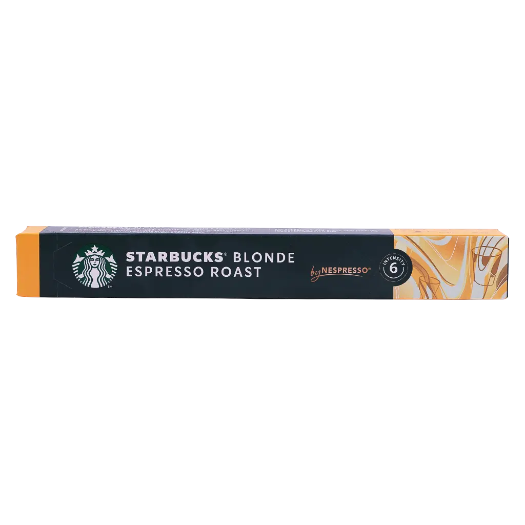 Starbucks Blonde Espresso Roast By Nespresso Coffee 10 Capsules - view 2