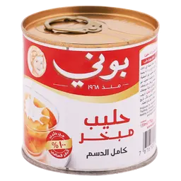 بوني حليب مبخر كامل الدسم 170 جم