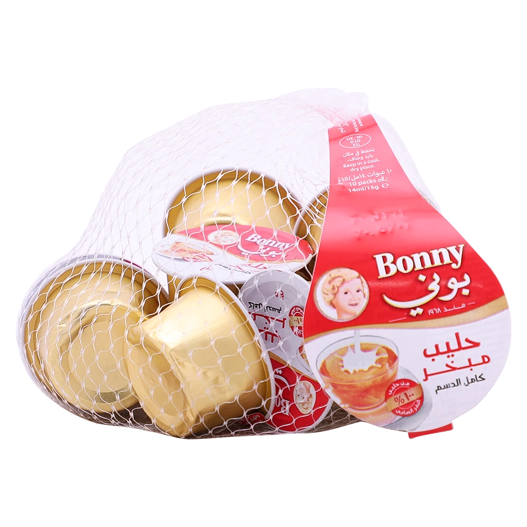 Bonny Full Fat Evaporated Milk 10 pcs 15 gm