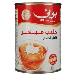 بوني حليب مبخر كامل الدسم 410 جم