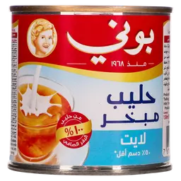 بوني حليب مبخر لايت 170 جم