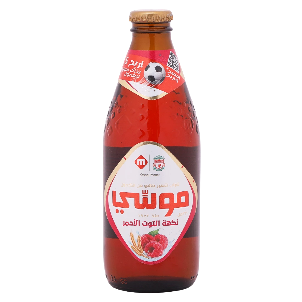 Moussy Malt Raspberry Drink 330 ml