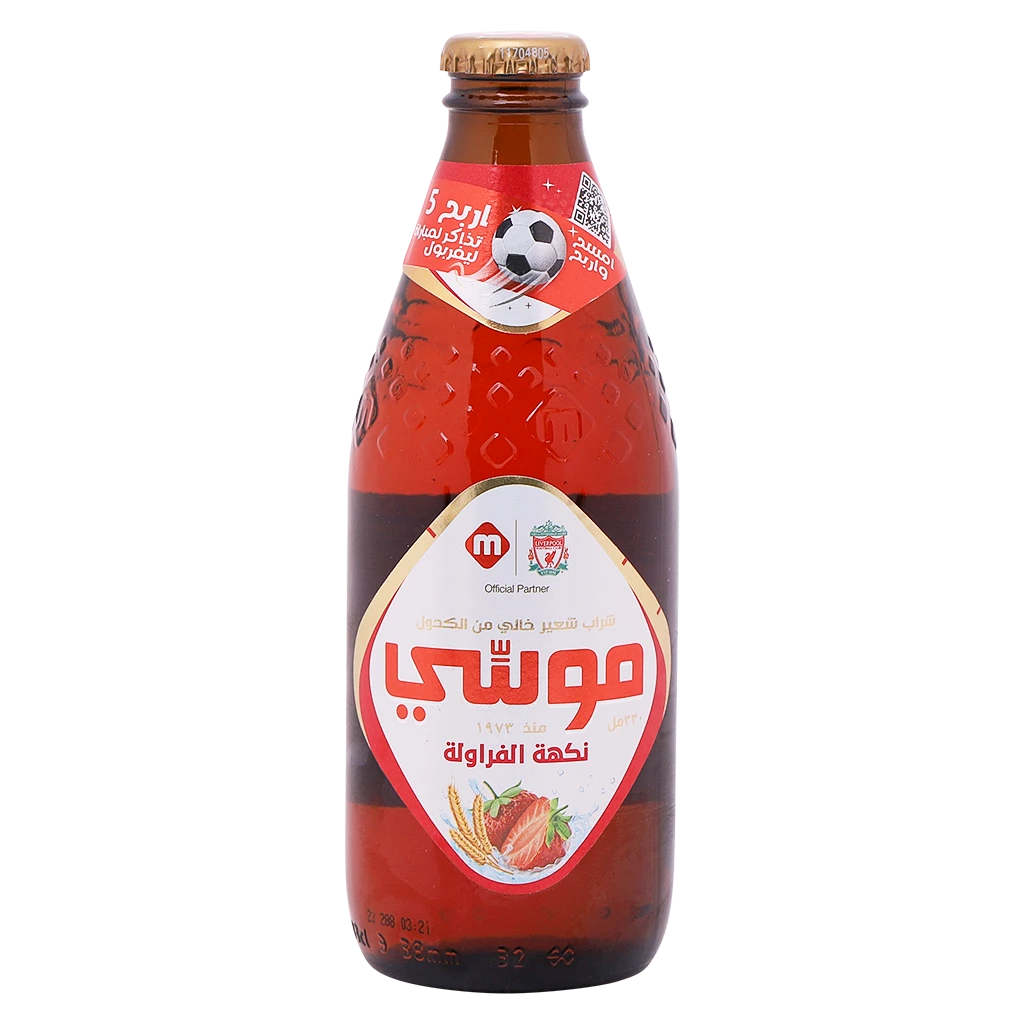 Moussy Malt Drink Strawberry Flavour 330 ml