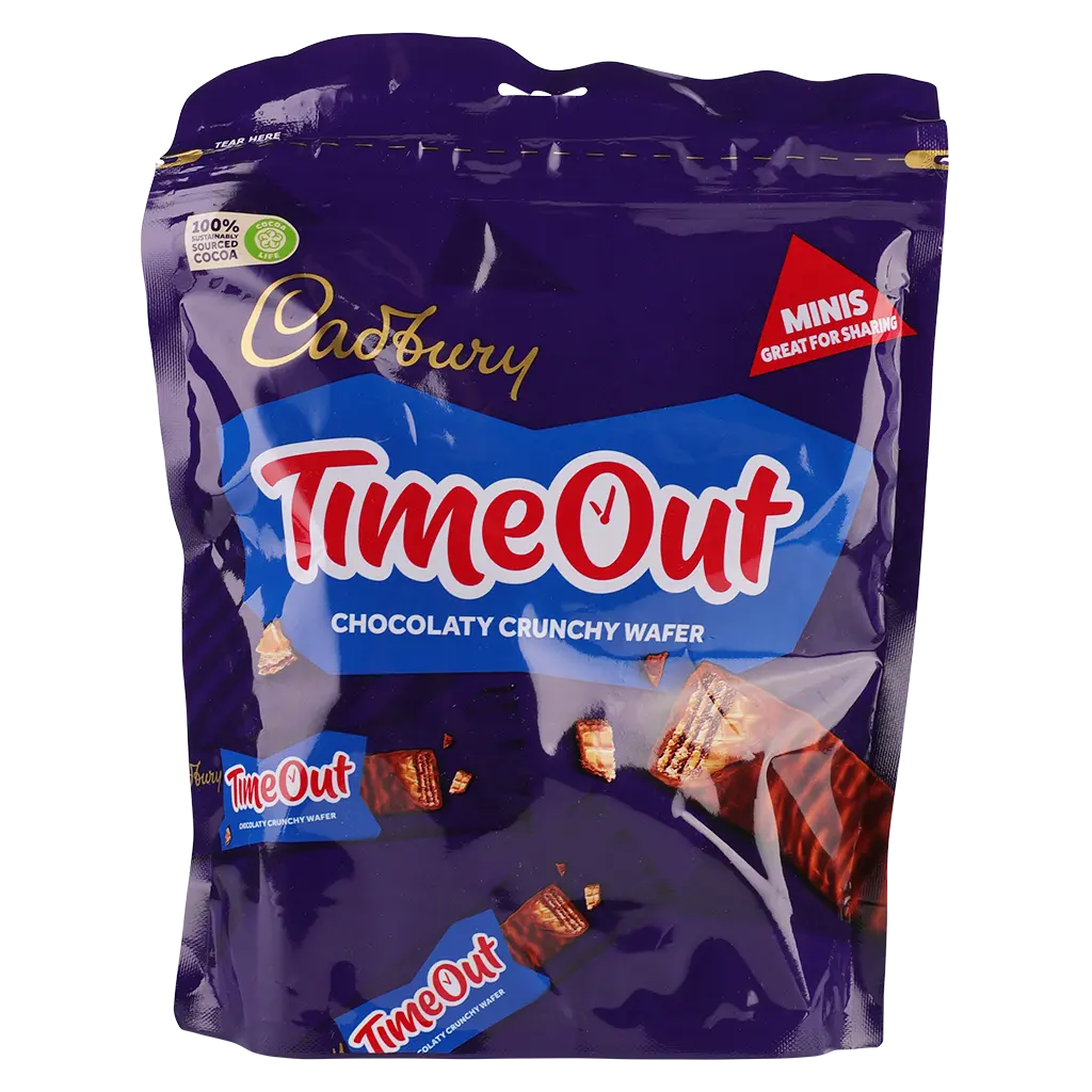 Cadbury Wafer Time Out Chocolate Crunchy Minis 247.2 gm - view 1