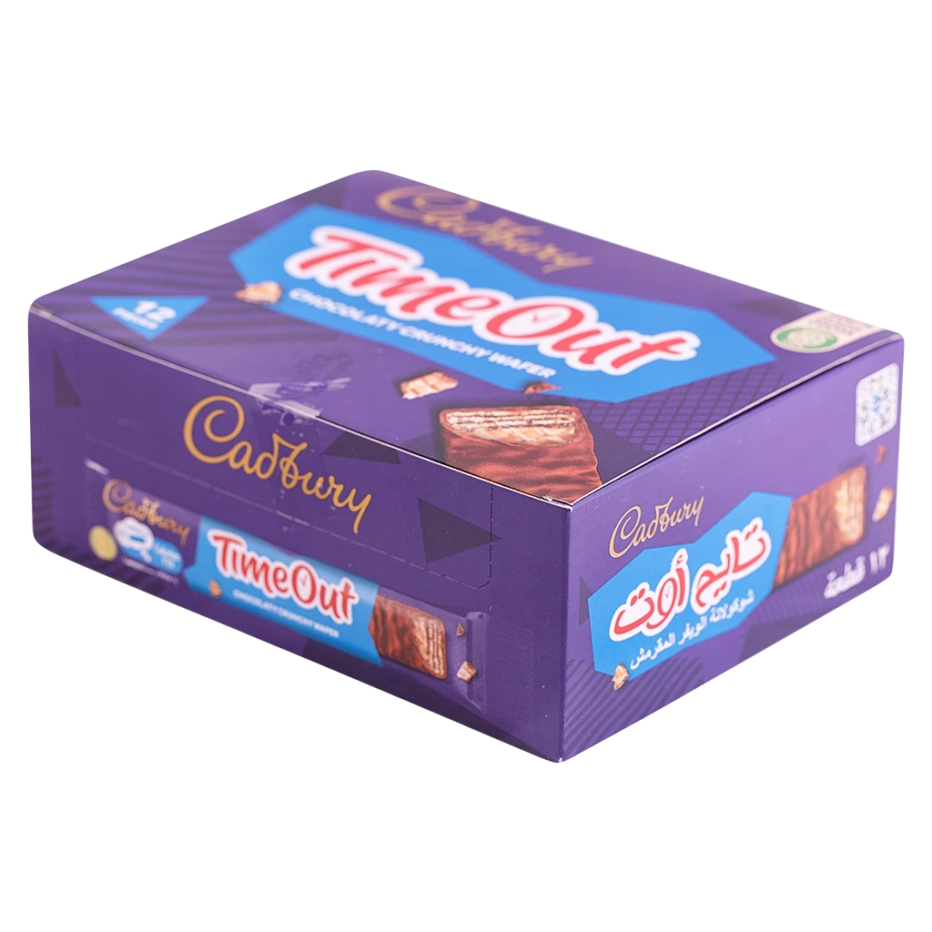 Cadbury TimeOut Wafer Chocolate Multipack 12 PCS 20.8 gm