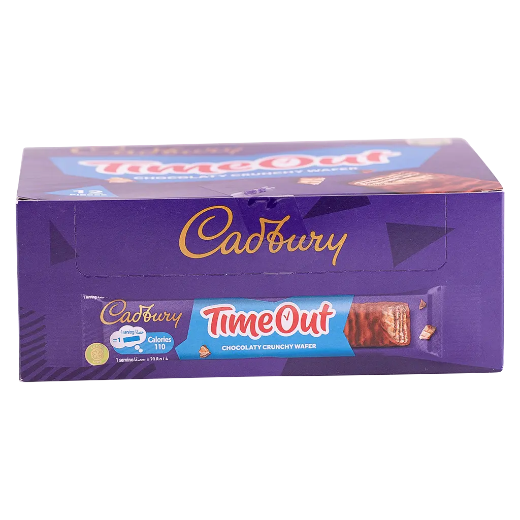 Cadbury TimeOut Wafer Chocolate Multipack 12 PCS 20.8 gm - view 2