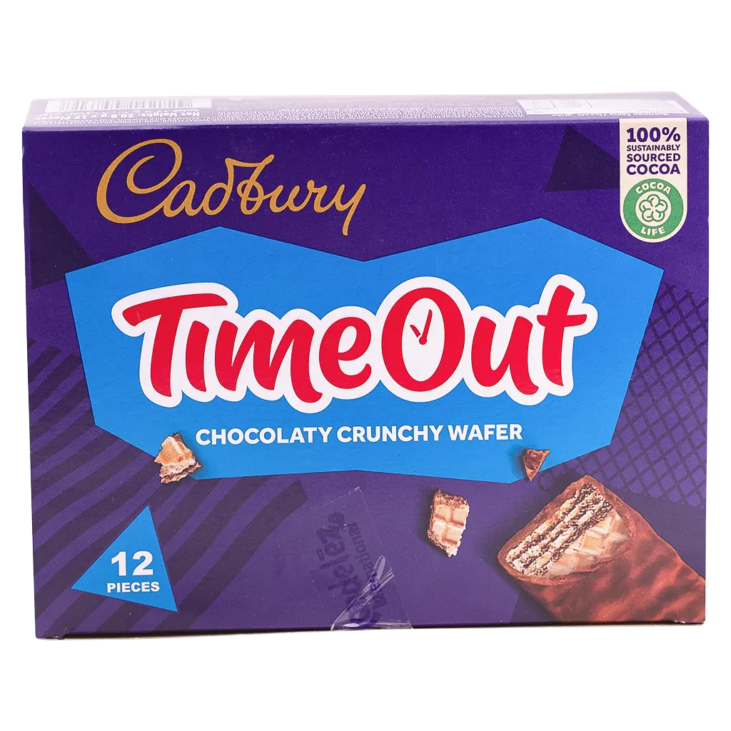 Cadbury TimeOut Wafer Chocolate Multipack 12 PCS 20.8 gm - view 3