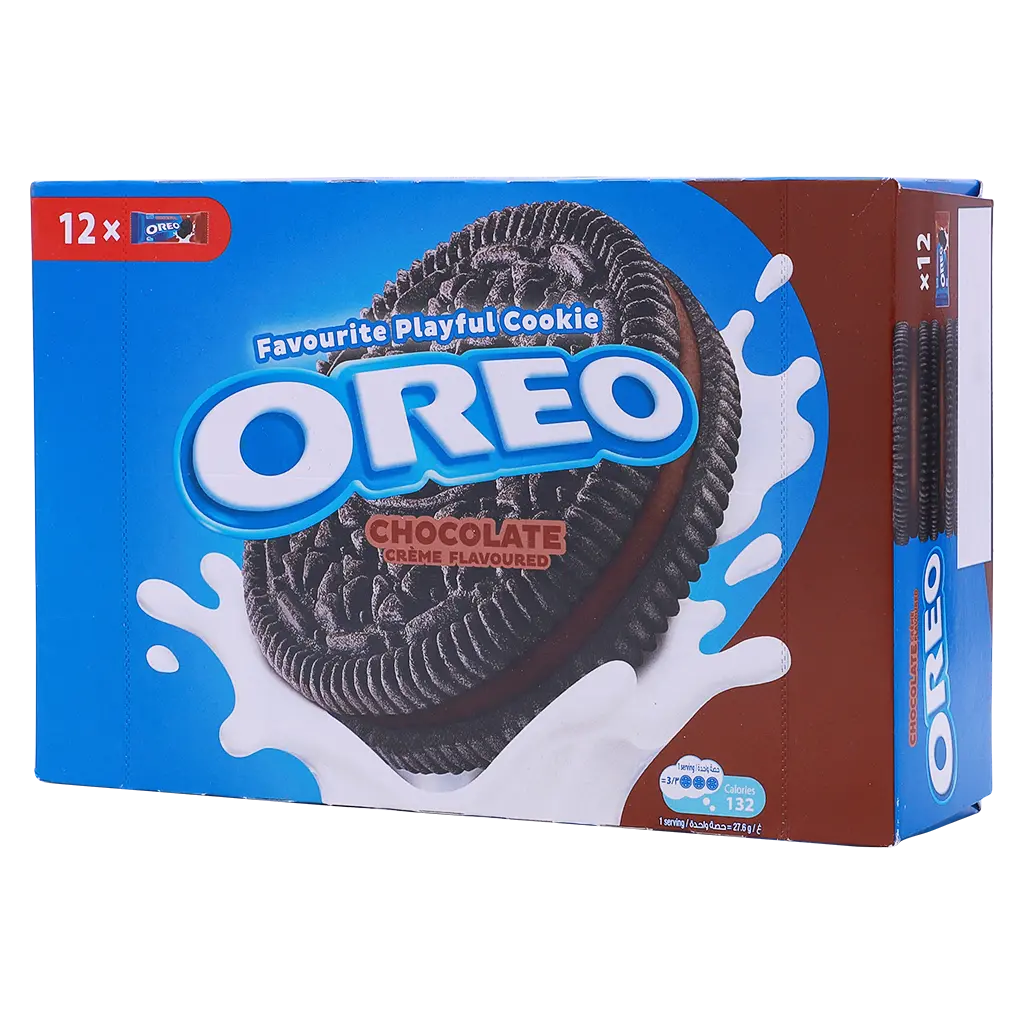 Oreo Chocolate Cream Biscuit Multipack  12 Pcs 36.8 gm  - view 1