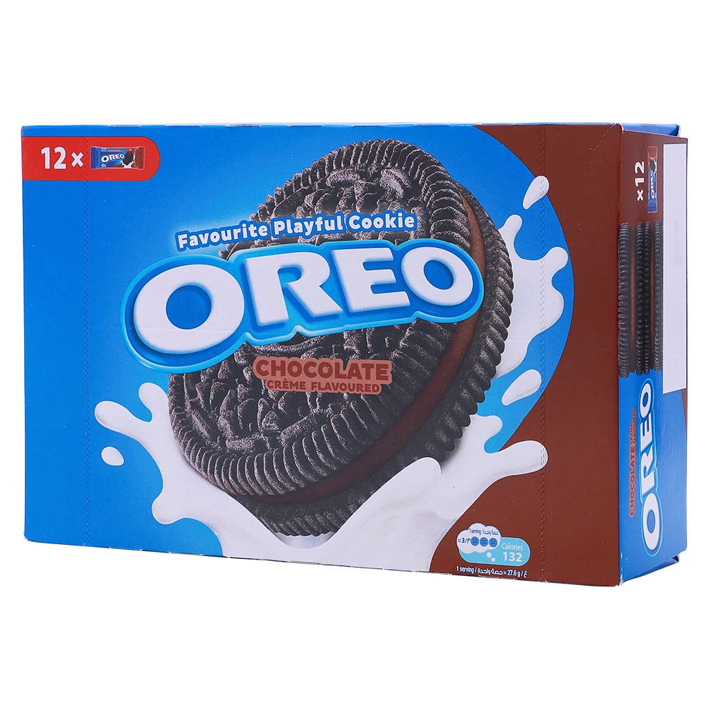 Oreo Chocolate Cream Biscuit Multipack  12 Pcs 36.8 gm 