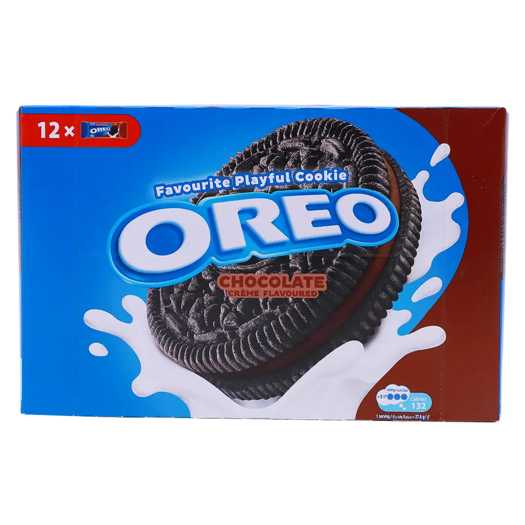 Oreo Chocolate Cream Biscuit Multipack  12 Pcs 36.8 gm  - view 2