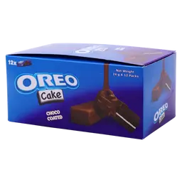 Oreo Chocolate Coated Cake Box 12 Pcs 24 gm