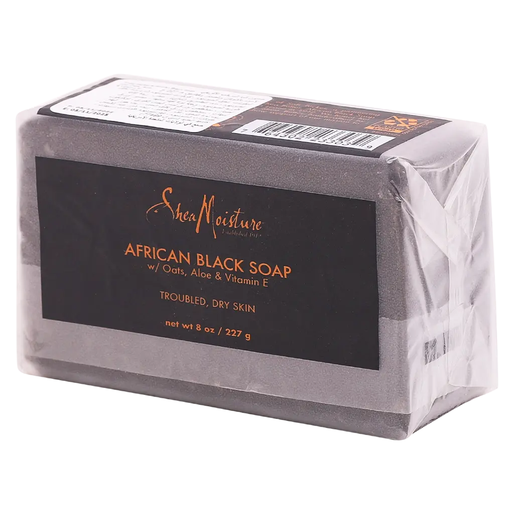 Shea Moisture African Black Soap Bar Soap 230 gm - view 2