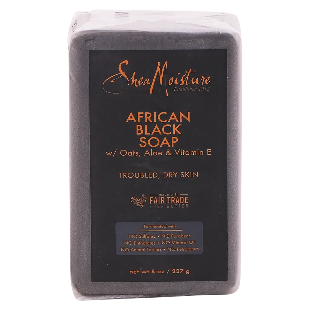 Shea Moisture African Black Soap Bar Soap 230 gm - view 4