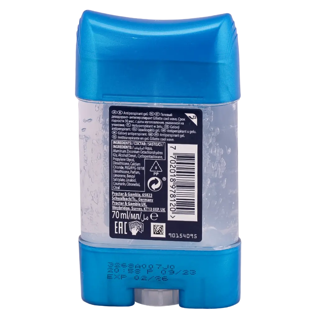 Gillette Stick Gel Deodorant Cool Wave 70 ml - view 2